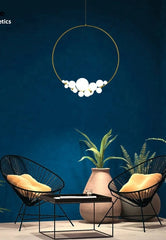 Draconis Globe Cluster Ring Chandelier