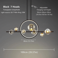 Mimosa Ring Bubble Chandelier
