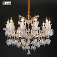 Polaris Crystal Candle Chandelier
