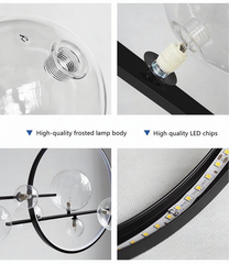 Mimosa Ring Bubble Chandelier