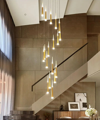 Pegasi Rain Staircase Chandelier Pegasi Rain Staircase Chandelier