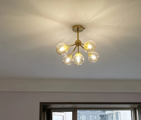 Avior Copper Ceiling Chandelier Avior Copper Ceiling Chandelier