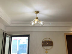 Avior Copper Ceiling Chandelier
