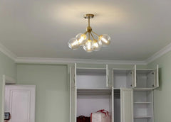 Avior Copper Ceiling Chandelier