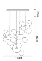 Centaurus Magic Ball Chandelier