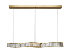 Centauri Crystal Curl Chandelier