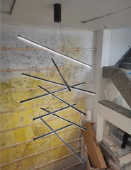 Helvetios Linear Chandelier