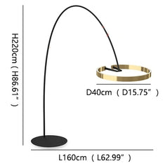 Dziban Arc Floor Lamp