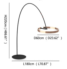 Dziban Arc Floor Lamp
