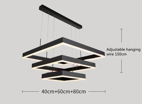 Atria Square Chandelier Atria Square Chandelier