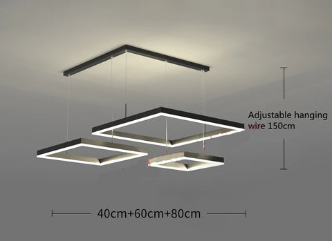 Atria Square Chandelier Atria Square Chandelier