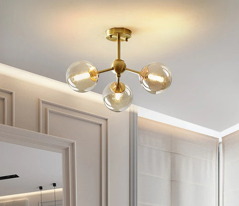 Avior Copper Ceiling Chandelier Avior Copper Ceiling Chandelier