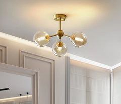 Avior Copper Ceiling Chandelier