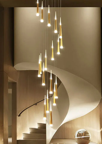 Pegasi Rain Staircase Chandelier Pegasi Rain Staircase Chandelier