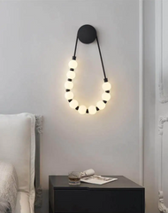 Maia Beaded Loop Wall Lamp