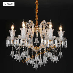 Polaris Crystal Candle Chandelier