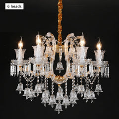 Polaris Crystal Candle Chandelier
