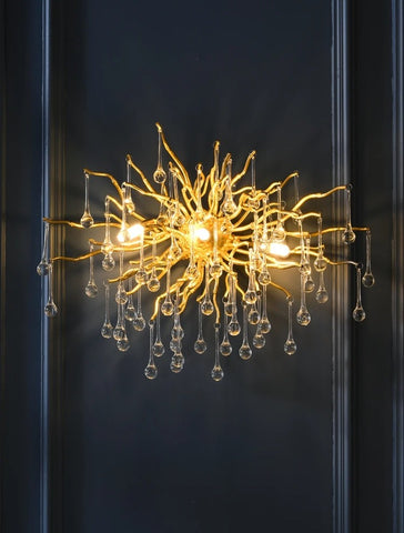 Mahasim Crystal Water Wall Lamps Mahasim Crystal Water Wall Lamps