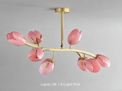 Merope Tulip Bloom Chandelier