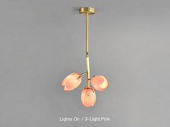 Merope Tulip Bloom Chandelier