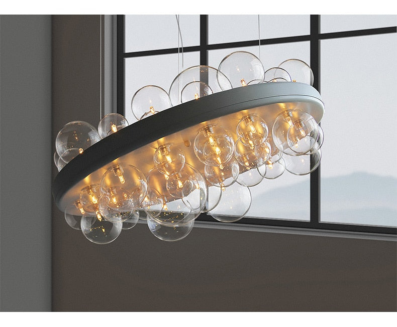 Glass Bubble Ceiling Chandelier Glass Bubble Ceiling Chandelier