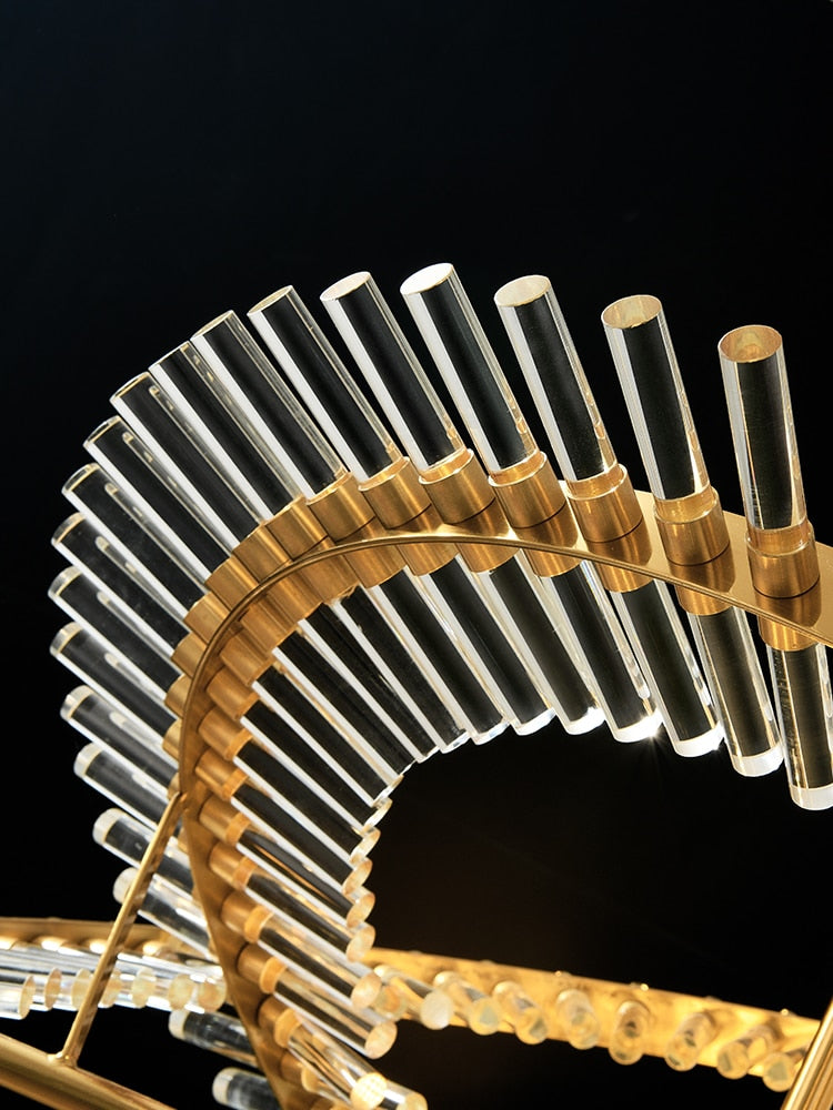 Minor Crystal LED Chandelier