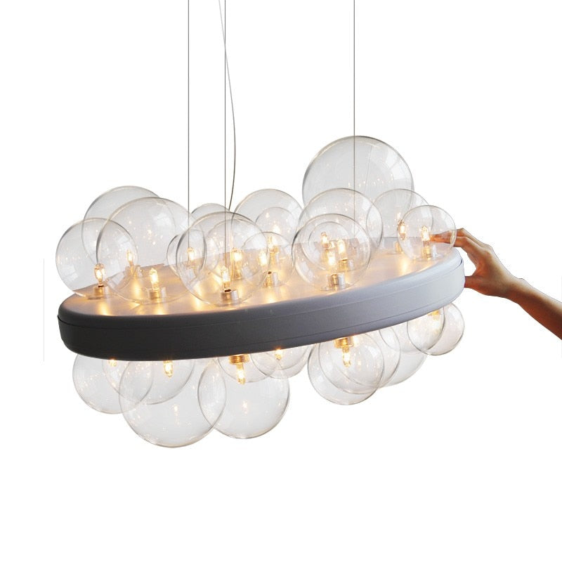 Glass Bubble Ceiling Chandelier