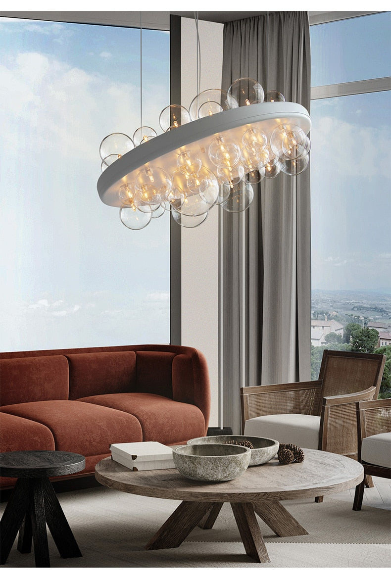 Glass Bubble Ceiling Chandelier