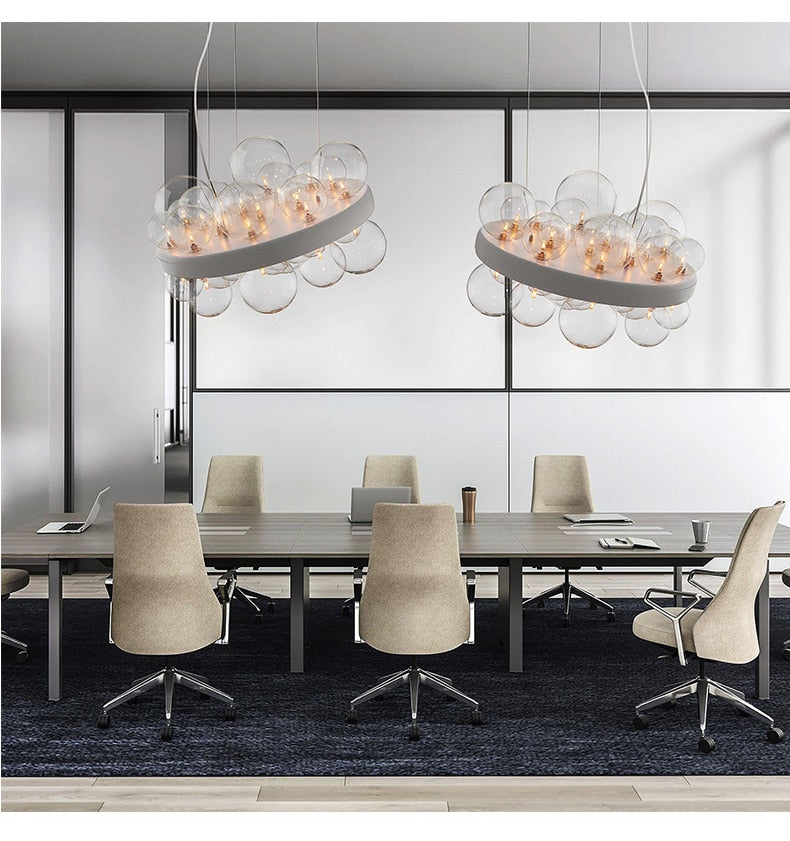 Glass Bubble Ceiling Chandelier
