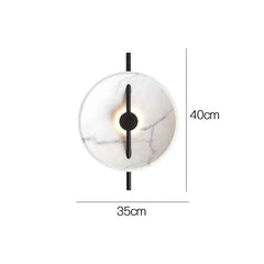 Classical White Plate Wall Lamps