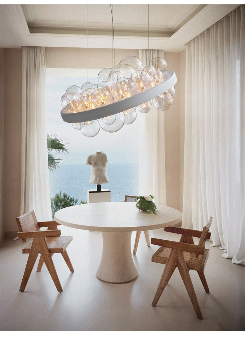 Glass Bubble Ceiling Chandelier