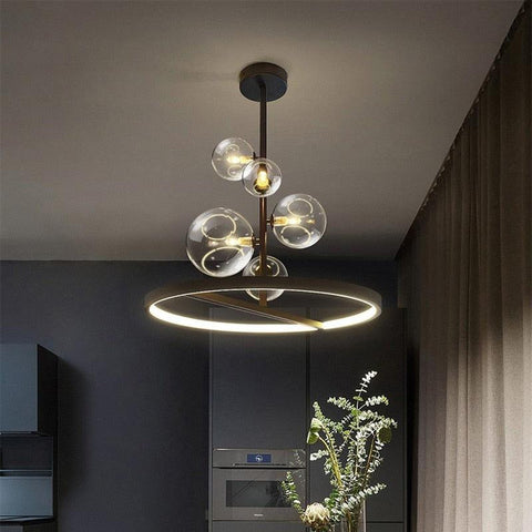 Clear Glass Ball Chandelier Clear Glass Ball Chandelier