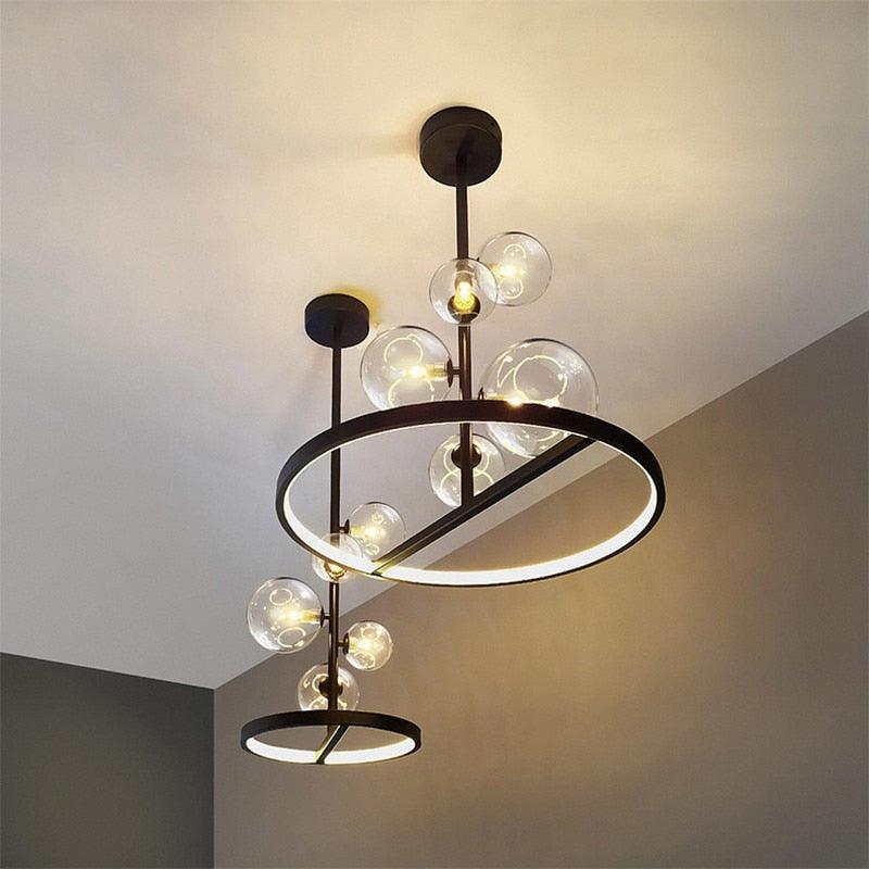 Clear Glass Ball Chandelier Clear Glass Ball Chandelier
