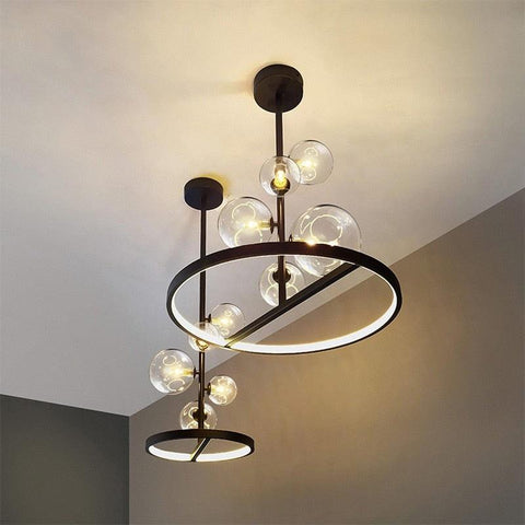 Clear Glass Ball Chandelier Clear Glass Ball Chandelier