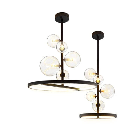 Clear Glass Ball Chandelier Clear Glass Ball Chandelier