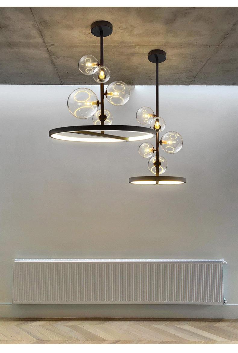Clear Glass Ball Chandelier Clear Glass Ball Chandelier
