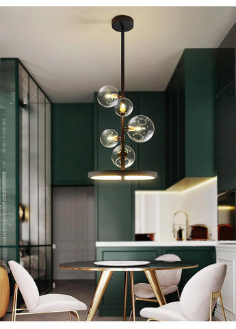 Clear Glass Ball Chandelier Clear Glass Ball Chandelier
