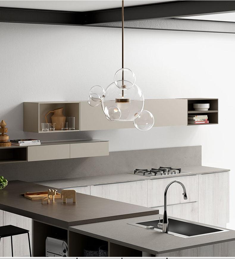 Magic Bean Glass Ball Chandelier