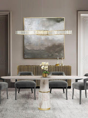 Crystal Curl Chandelier - Galastellar