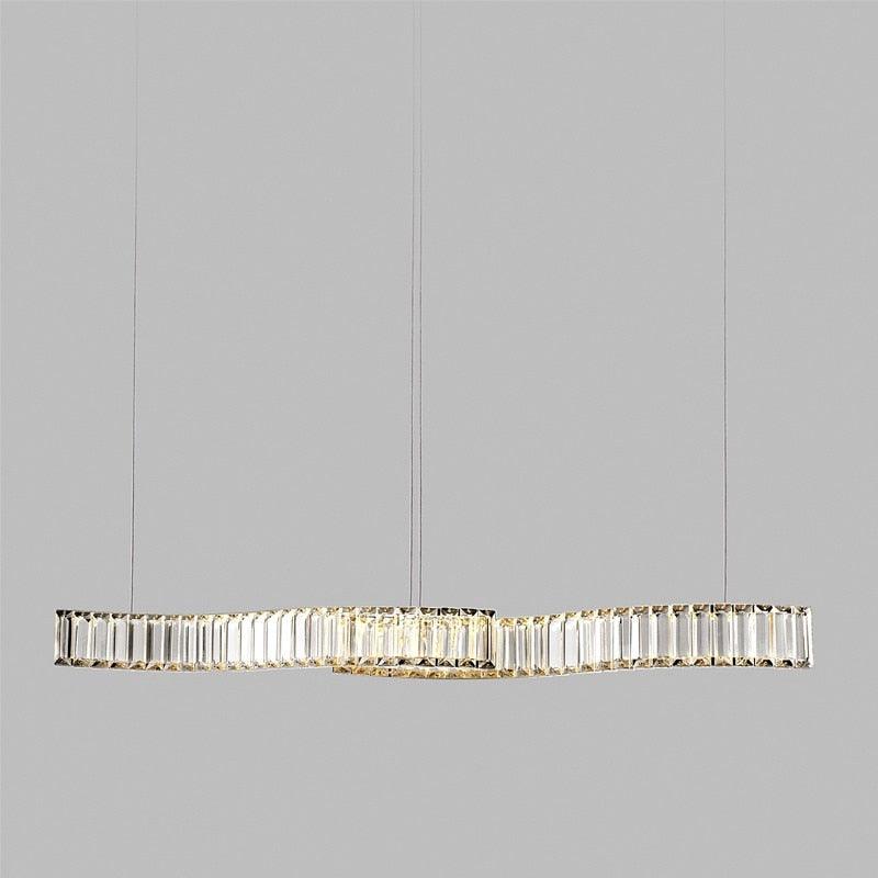 Crystal Curl Chandelier - Galastellar