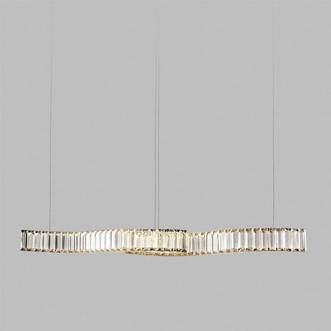 Crystal Curl Chandelier - Galastellar Crystal Curl Chandelier - Galastellar