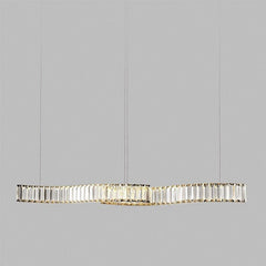 Crystal Curl Chandelier - Galastellar