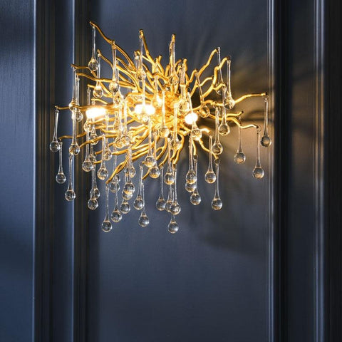 Crystal Water Droplets Wall Lamps Crystal Water Droplets Wall Lamps