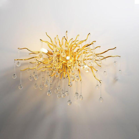 Crystal Water Droplets Wall Lamps Crystal Water Droplets Wall Lamps