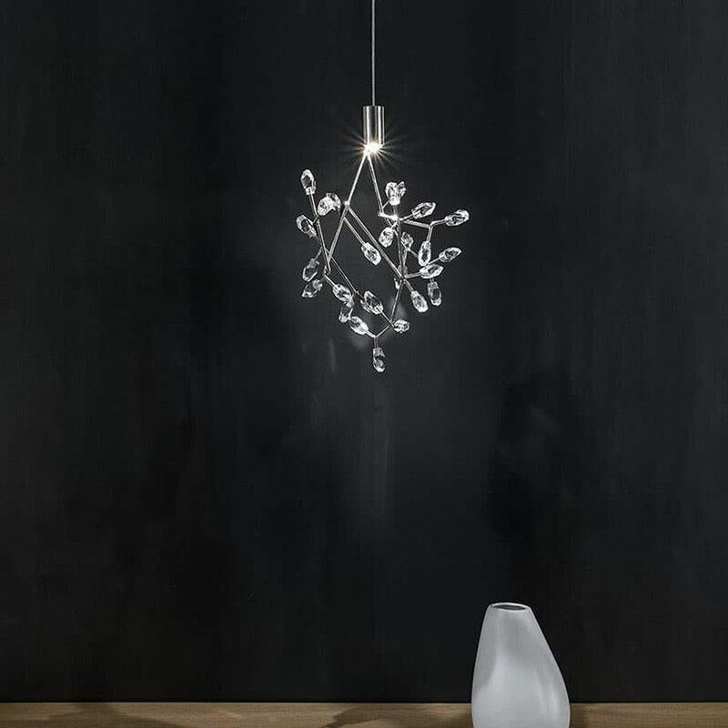 Dendritic Crystal Chandelier