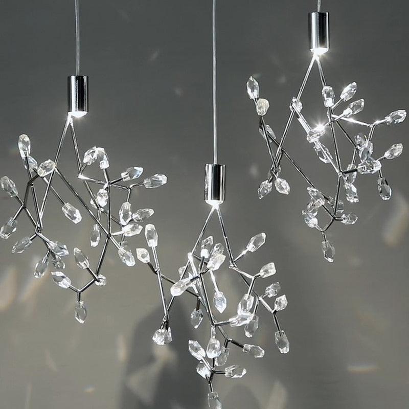 Dendritic Crystal Chandelier