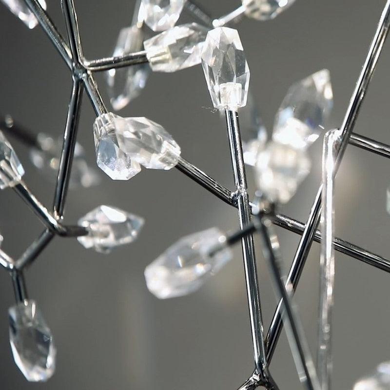 Dendritic Crystal Chandelier