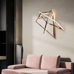 Geometric Stairs Aisle Wall Lamp
