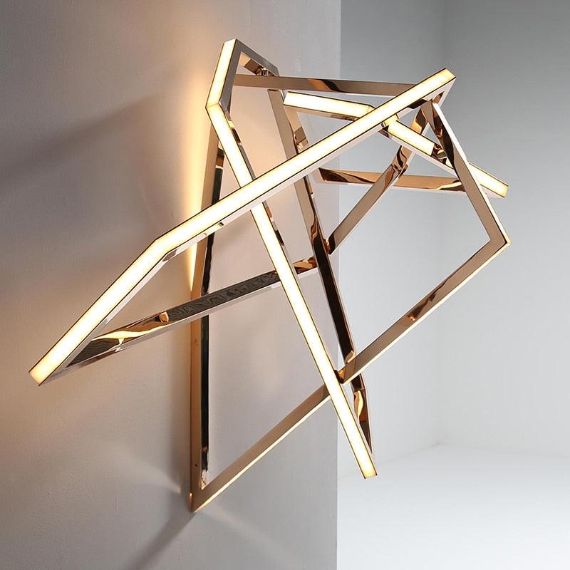 Geometric Stairs Aisle Wall Lamp