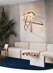 Geometric Stairs Aisle Wall Lamp
